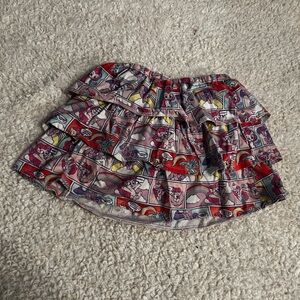 girls colorful my little pony skirt. size 10.